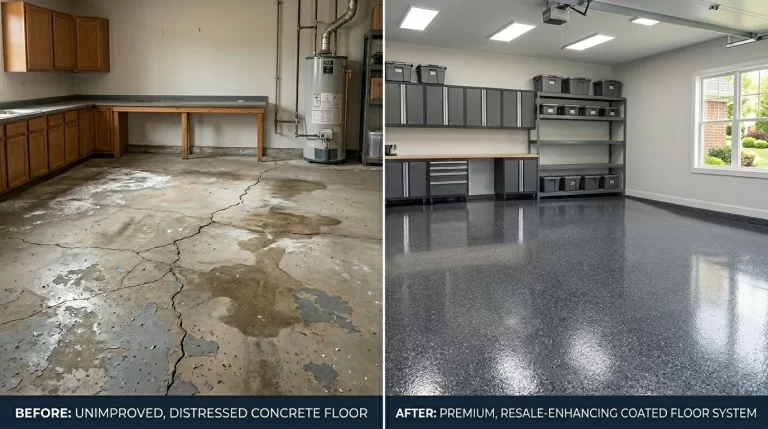 Why Garage Floor Coatings Increase Home Value